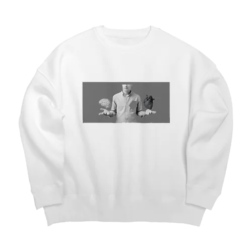 Reason and instinct Big Crew Neck Sweatshirt