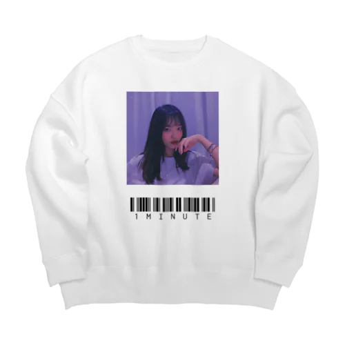 1min_alainaスウェット Big Crew Neck Sweatshirt