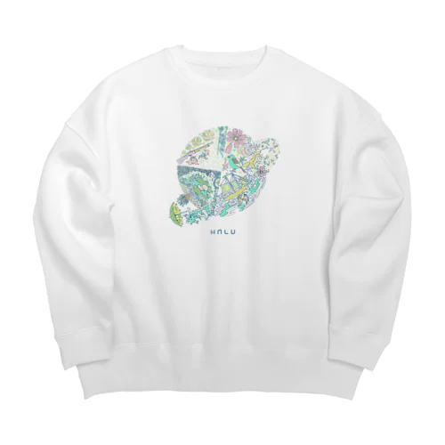 春蚕星 Big Crew Neck Sweatshirt