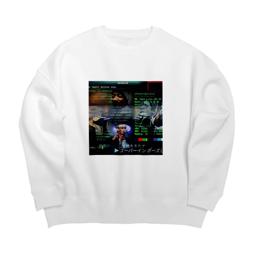 Neo zoom yaniba Big Crew Neck Sweatshirt