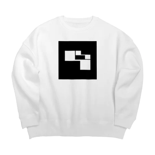 SE1＿BW Big Crew Neck Sweatshirt