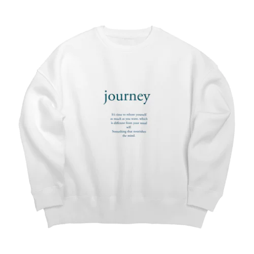 journey Big Crew Neck Sweatshirt