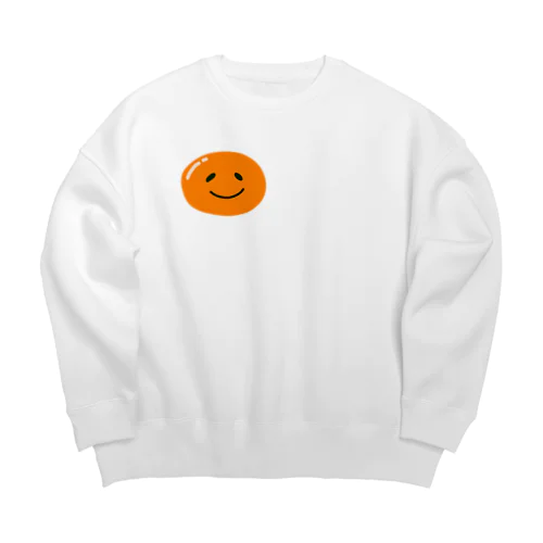 目玉焼き★Sunny-side up Big Crew Neck Sweatshirt