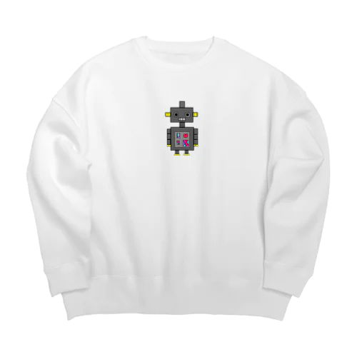 ロボット🤖 Big Crew Neck Sweatshirt