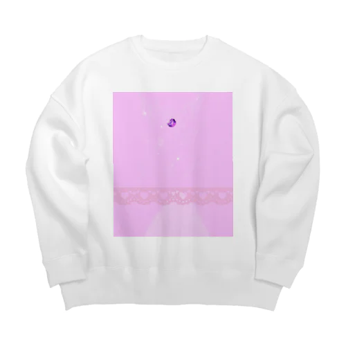 ドレス💗𓈒𓂂𓏸 Big Crew Neck Sweatshirt