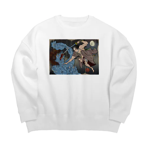 "武者絵" 1-#1 Big Crew Neck Sweatshirt