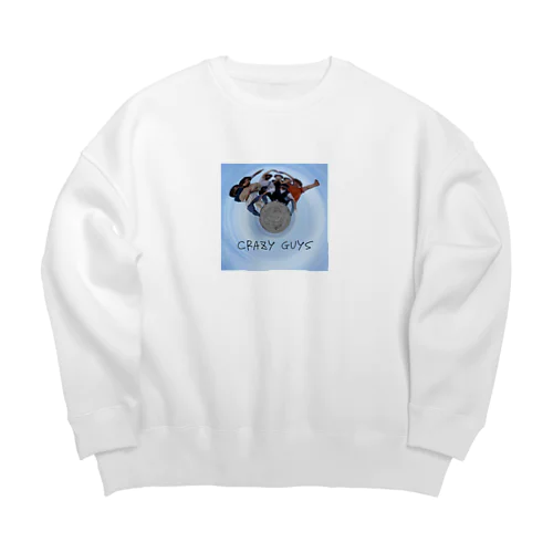 crazy guys Big Crew Neck Sweatshirt