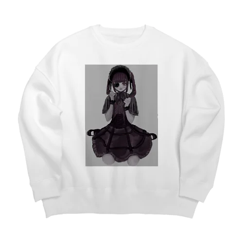 ゴスロリしか勝たんから Big Crew Neck Sweatshirt