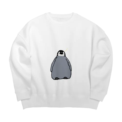 ペンギンの気持ち Big Crew Neck Sweatshirt