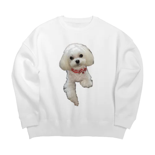 My Maltese Big Crew Neck Sweatshirt