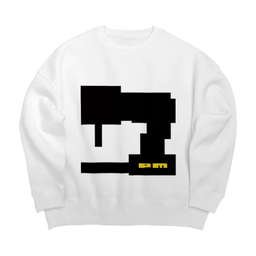 part-m ロゴ Big Crew Neck Sweatshirt