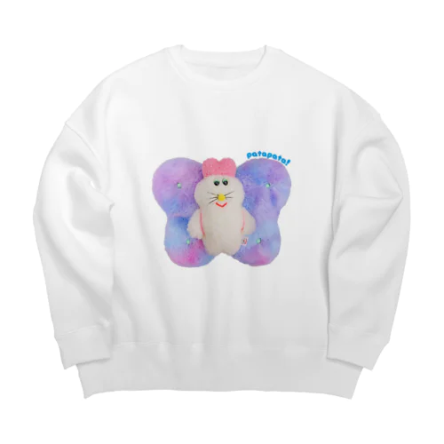 ぱたぱたフライ(ファンタジー) Big Crew Neck Sweatshirt