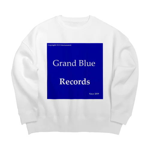 Grand Blue Records Big Crew Neck Sweatshirt