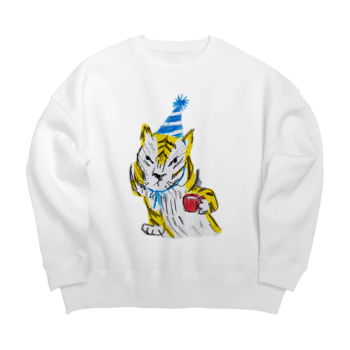  ガオガオくん Big Crew Neck Sweatshirt