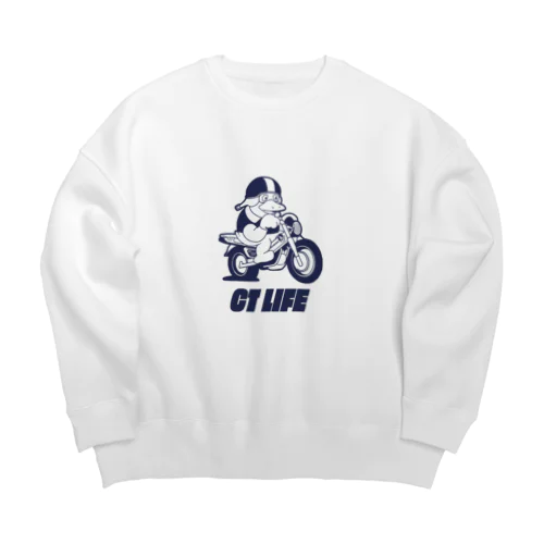 CTバード Big Crew Neck Sweatshirt