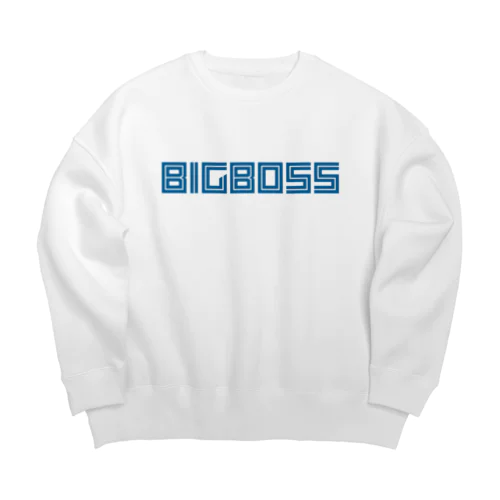 「BIG BOSS」新ロゴ フォント Big Crew Neck Sweatshirt