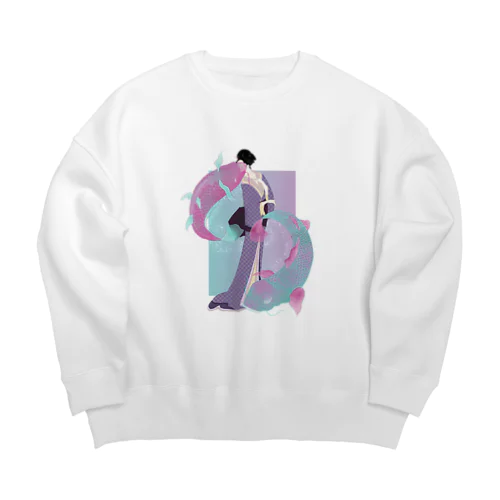 逃した"コイ"は大きい Big Crew Neck Sweatshirt