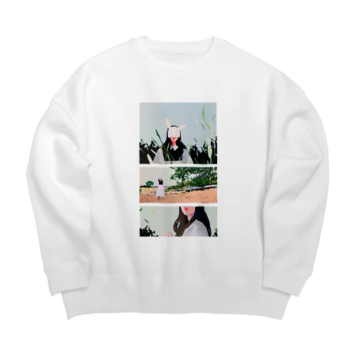 My River's Edge Big Crew Neck Sweatshirt