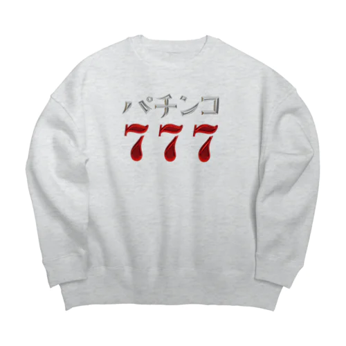 パチンコ777 Big Crew Neck Sweatshirt