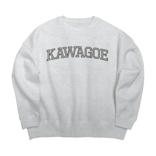 世界の都市シリーズ　１　川越 Big Crew Neck Sweatshirt