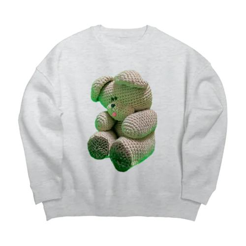 しょんぼりんぼ・しょんぼりぼり Big Crew Neck Sweatshirt