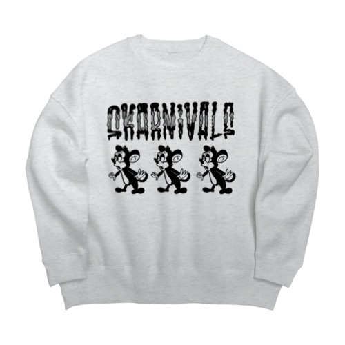 SKARNIVALS Big Crew Neck Sweatshirt
