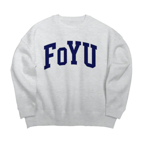 FoYU ARCH LOGO  ビッグシルエットスウェット