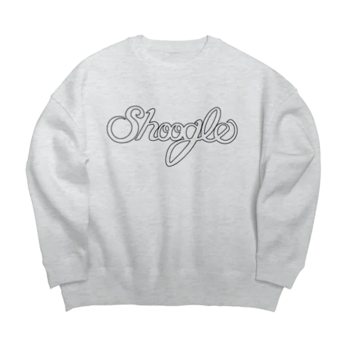 Shoogle(シューグル) Black Line Big Crew Neck Sweatshirt