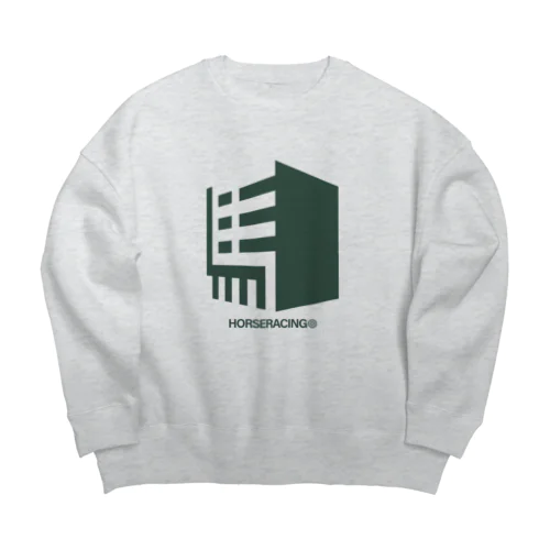 馬ボックス Big Crew Neck Sweatshirt