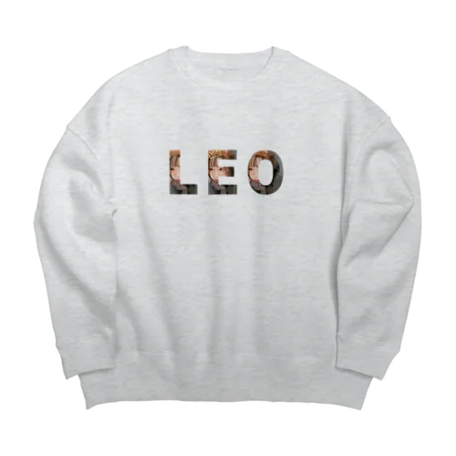 しし座【LEO】 Big Crew Neck Sweatshirt