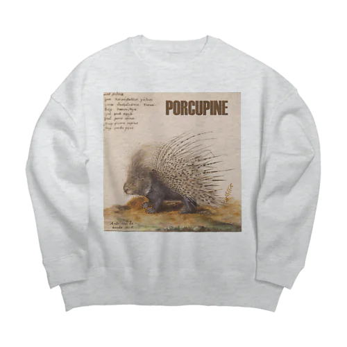 PORCUPINE　ヤマアラシ Big Crew Neck Sweatshirt