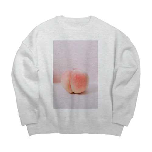 ＃果物往復書簡　桃 Big Crew Neck Sweatshirt