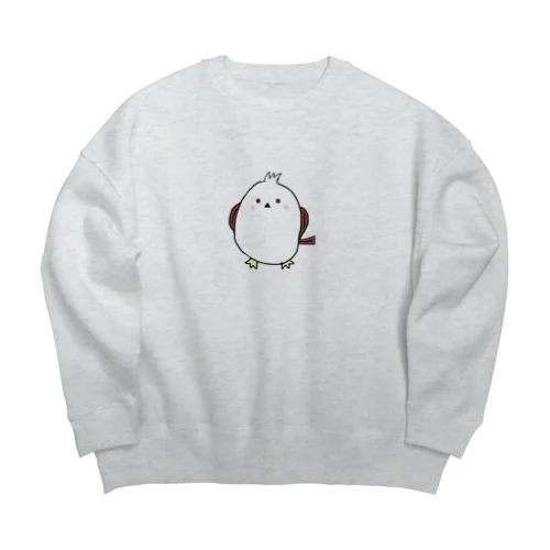 Popomin Big Crew Neck Sweatshirt