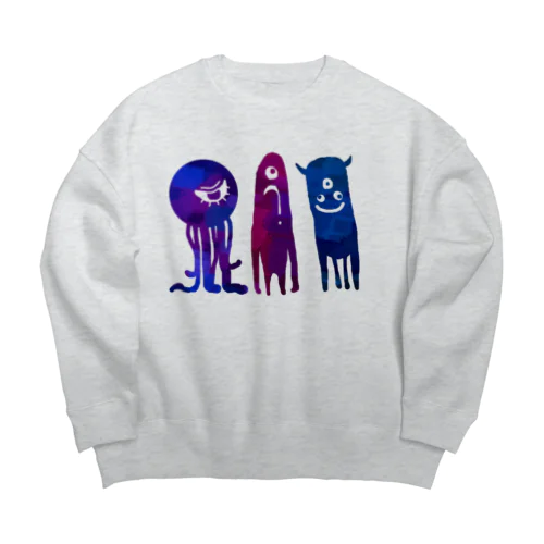 ワレワレハ Big Crew Neck Sweatshirt