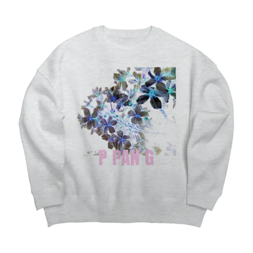 Flower[PPANG] Big Crew Neck Sweatshirt