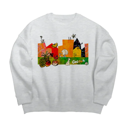 Cocoon『マーマレードジャム』オリジナルグッズ（Bタイプ） Big Crew Neck Sweatshirt