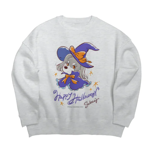 シュナガール_ハロウィン_ウェア Big Crew Neck Sweatshirt