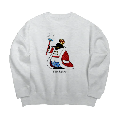 王様ペンギン Big Crew Neck Sweatshirt