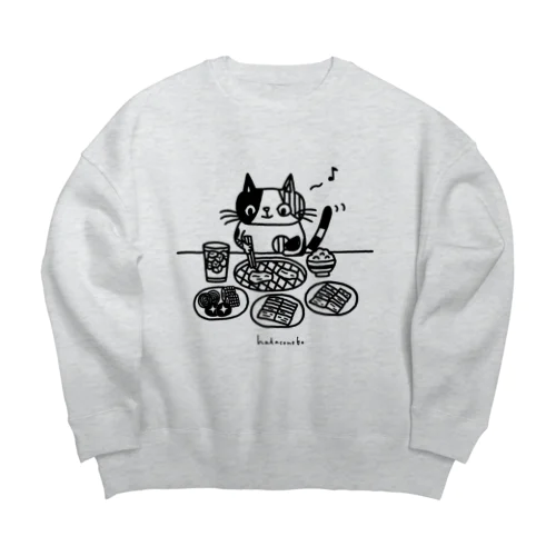 一人焼肉 Big Crew Neck Sweatshirt