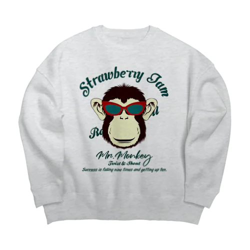 MR.MONKEY Big Crew Neck Sweatshirt