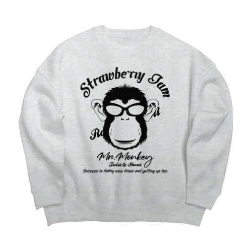 MR.MONKEY Big Crew Neck Sweatshirt