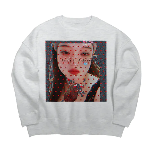 Ｈｅａｒｔ　Ａrchitｅcture Big Crew Neck Sweatshirt