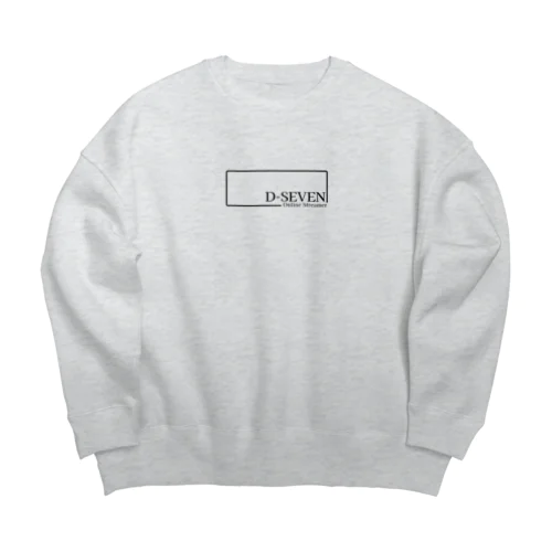 D-SEVEN BL Big Crew Neck Sweatshirt