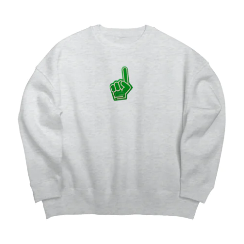 YUBI-GH Big Crew Neck Sweatshirt