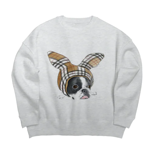 フレブル愛 Big Crew Neck Sweatshirt