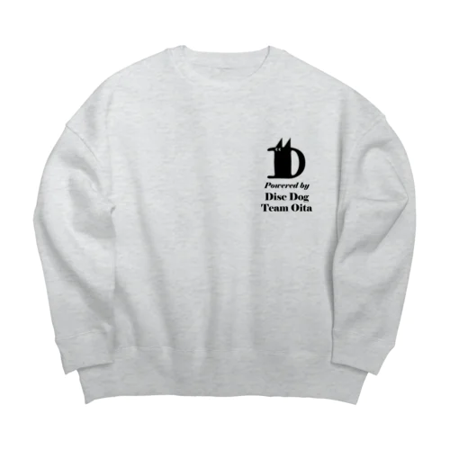 DDTO-BK Big Crew Neck Sweatshirt