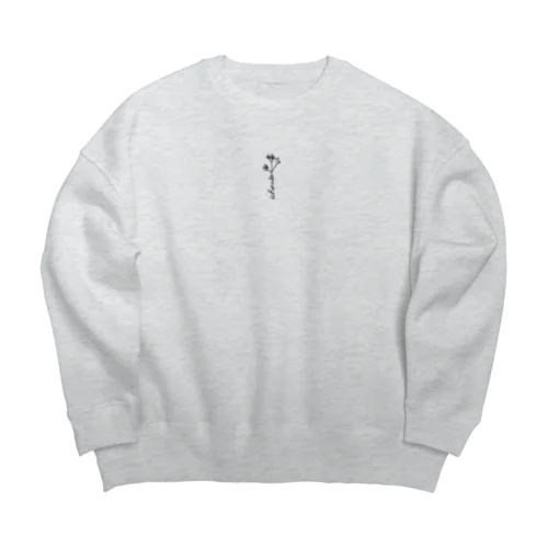 ichinose~vol.1(霞草) Big Crew Neck Sweatshirt