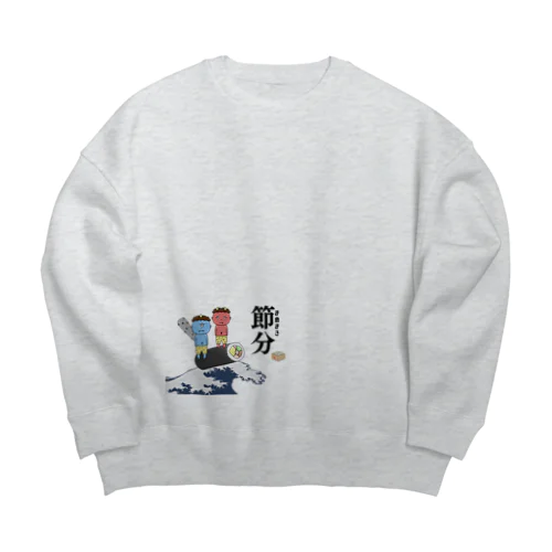 いい波乗ってんね Big Crew Neck Sweatshirt