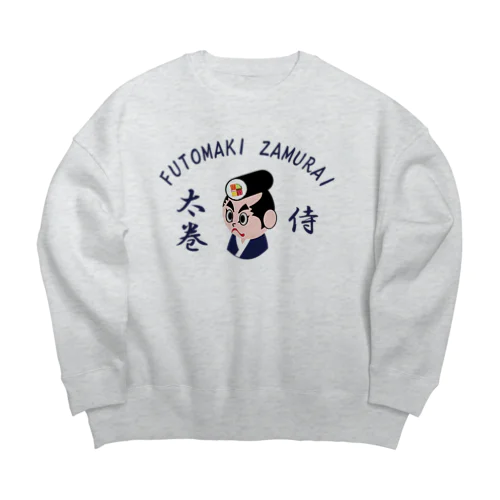 太巻ざむらい Big Crew Neck Sweatshirt