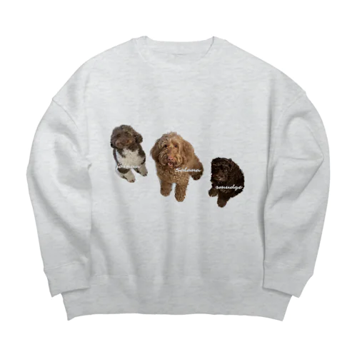 そらなのかぞく Big Crew Neck Sweatshirt